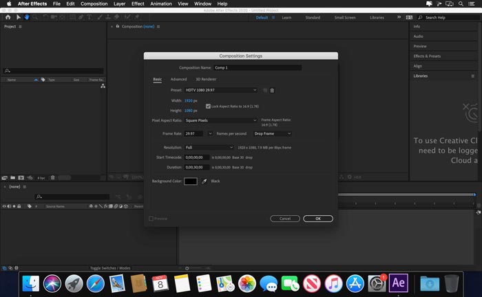 Baixe o crack completo mais recente do Adobe After Effects 2024 Mac