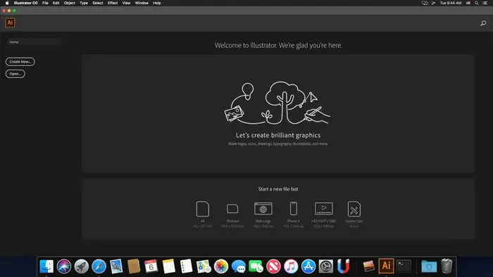 Baixe a versão completa mais recente do Adobe Illustrator 2024 para Mac