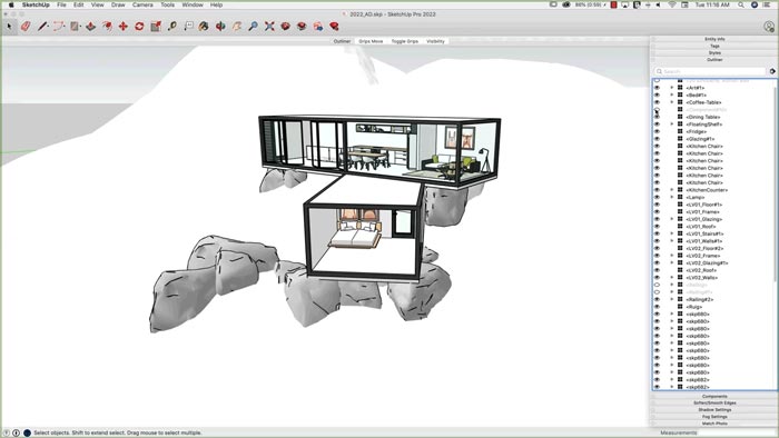 Download grátis Sketchup Pro 2022 Mac versão completa Monterey