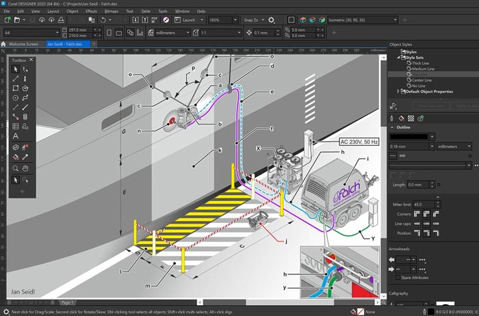 Baixe gratuitamente o CorelDraw Technical Suite 2020 versão completa