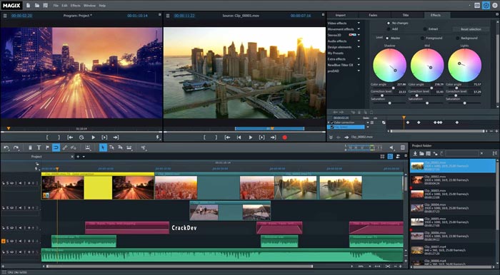 Download grátis Magix Movie Edit Pro 2022 versão completa