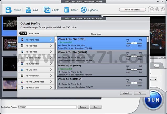 Download grátis WinX HD Video Converter versão completa mais recente