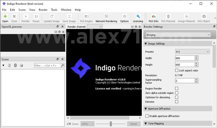 Download grátis Indigo Renderer crack completo