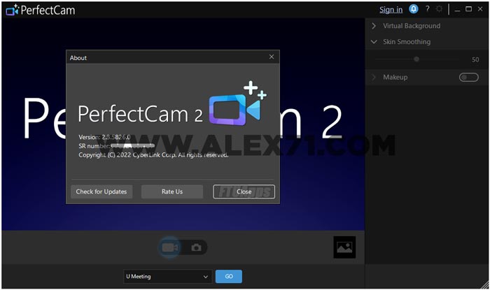 Baixe Cyberlink Perfectcam Premium versão completa de 64 bits