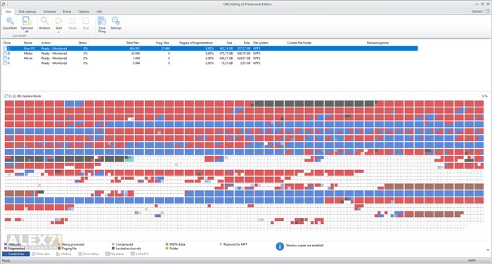 Baixe O&O Defrag Pro versão completa para PC Windows