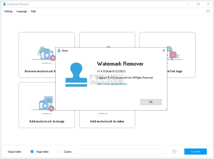 Baixe a versão completa do removedor de marca d’água da Apowersoft gratuitamente