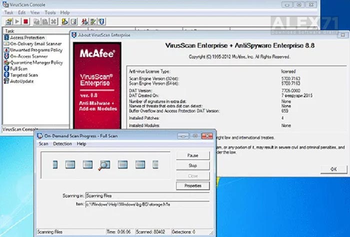 Baixe gratuitamente o crack completo do McAfee Virusscan Enterprise