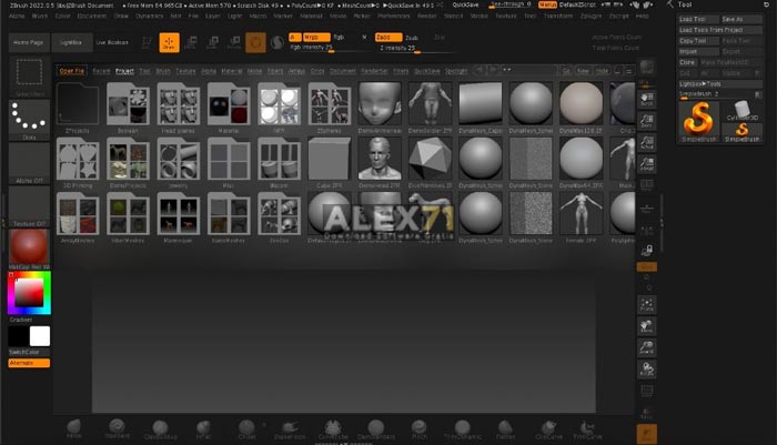 Baixe a versão completa do Pixologic Zbrush 2022 gratuitamente