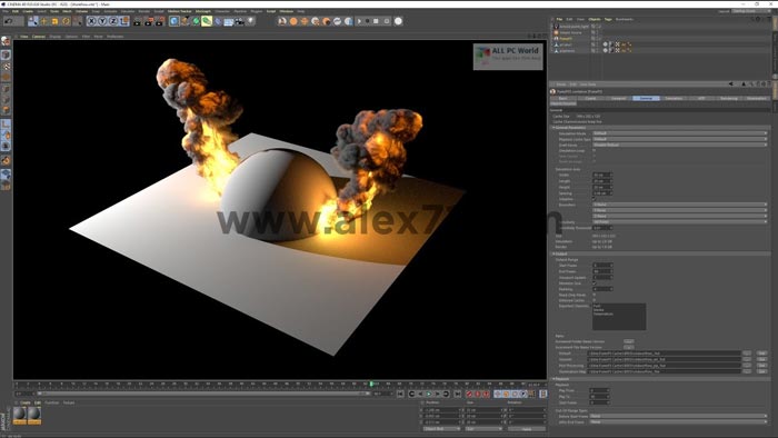 Baixe FumeFX versão completa mais recente Cinema 4D