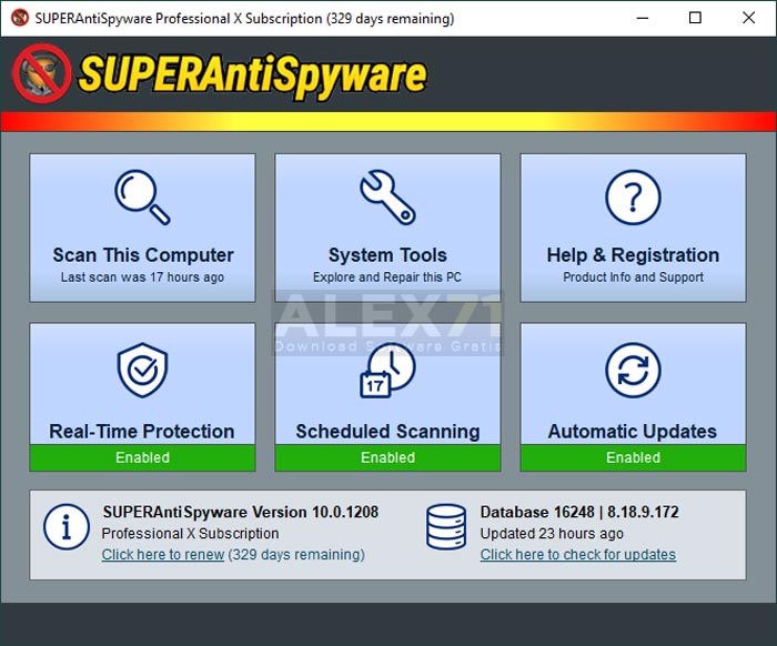 Download grátis Superantispyware crack completo