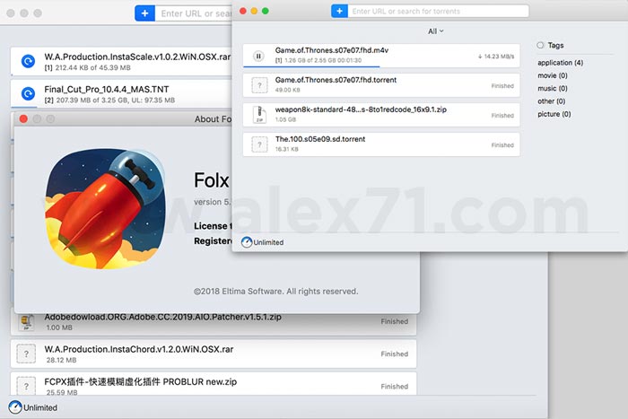 Download grátis Folx Pro Mac Full Crack mais recente