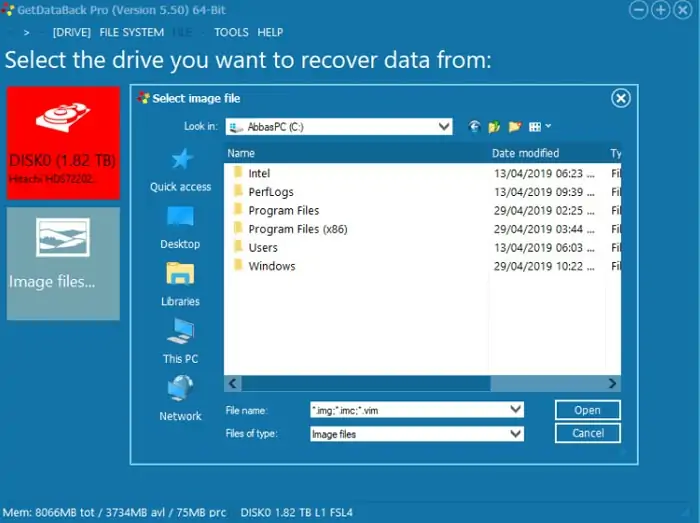 Obtenha a versão completa mais recente do Data Back Pro