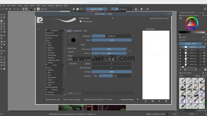 Baixe a versão completa do Krita 64 bits 32 bits