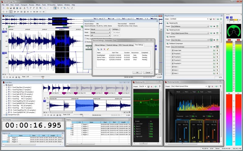 Versão completa mais recente do Magix Sound Forge Pro