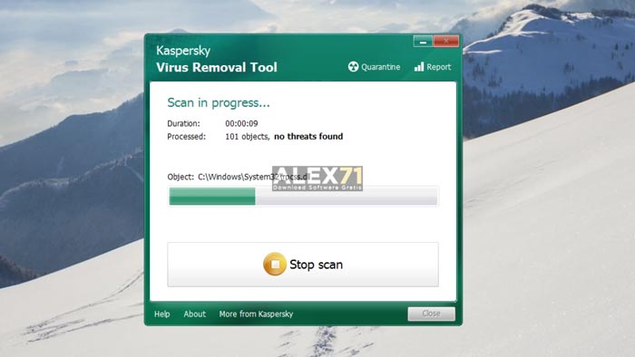 Download grátis da ferramenta de remoção de vírus Kaspersky crack completo