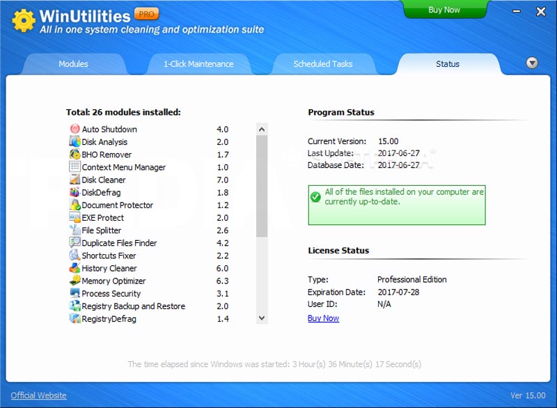 Baixe o WinUtilities Pro mais recente