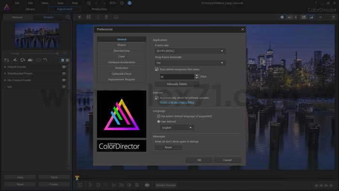 Colordirector Crack Download grátis de 64 bits