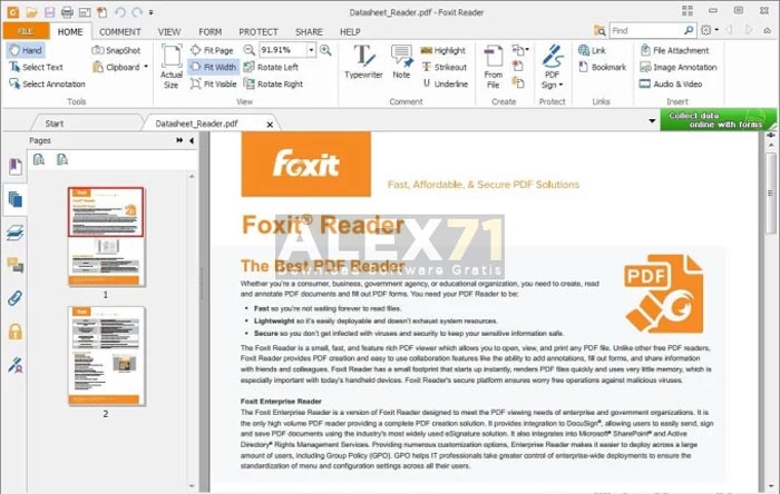 Baixe a versão completa do Foxit Reader para Windows 11