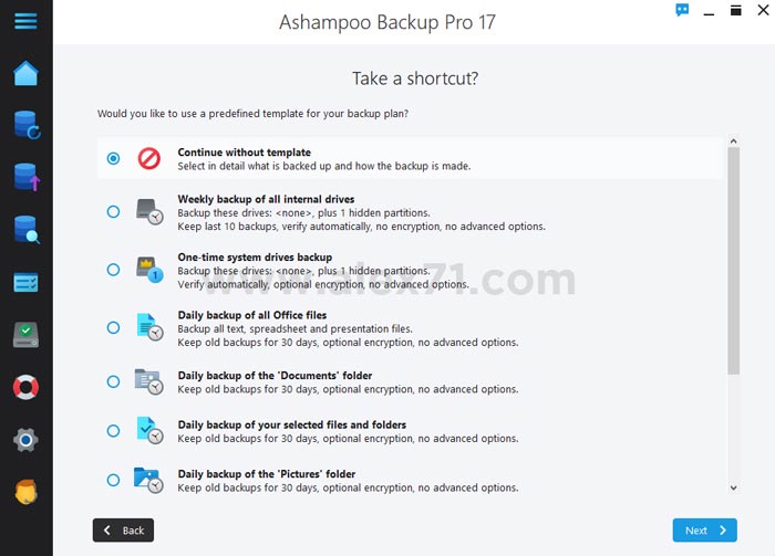 Download grátis Ashampoo Backup Pro crack completo