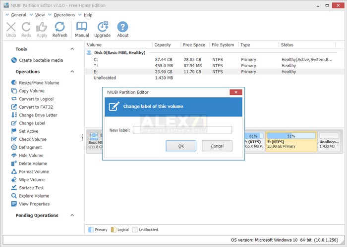 Baixe Niubi Partition Editor versão completa para PC de 64 bits