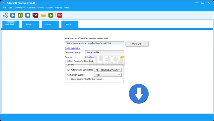 Download grátis Allavsoft Video Downloader Converter Full Crack