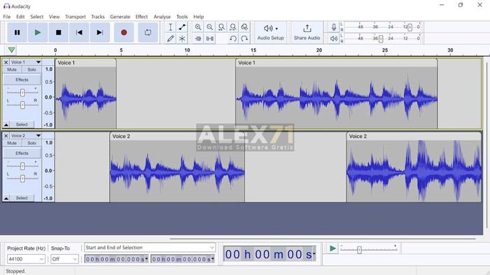 Baixe a versão completa do Audacity gratuitamente