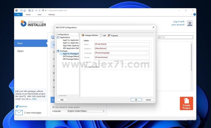 Baixe a versão completa do Advanced Installer Architect para Windows