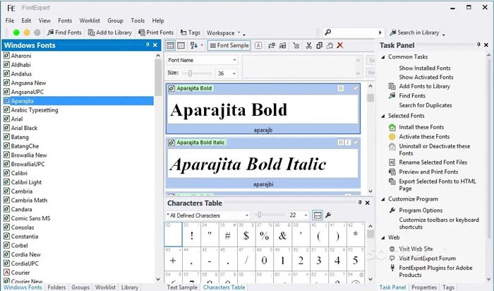 Download grátis Font Expert 2020 Full Crack mais recente do Windows 10