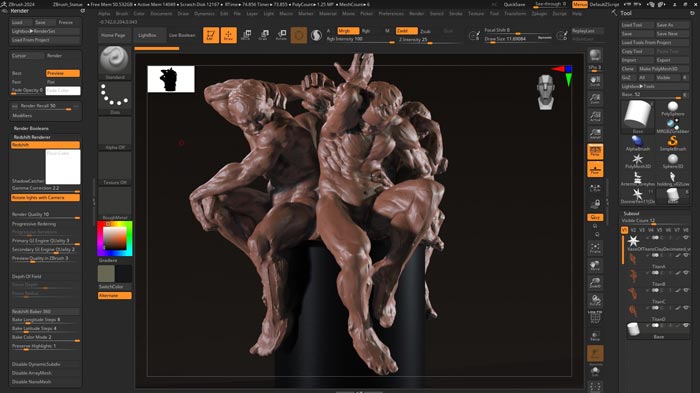 Baixe a versão completa mais recente do Pixologic Zbrush 2024