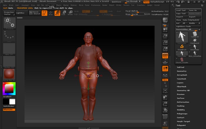 Pixologic Zbrush 2024 Crack Download grátis de 64 bits