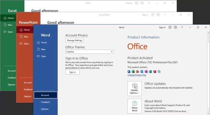 Office 2021 Download completo para PC