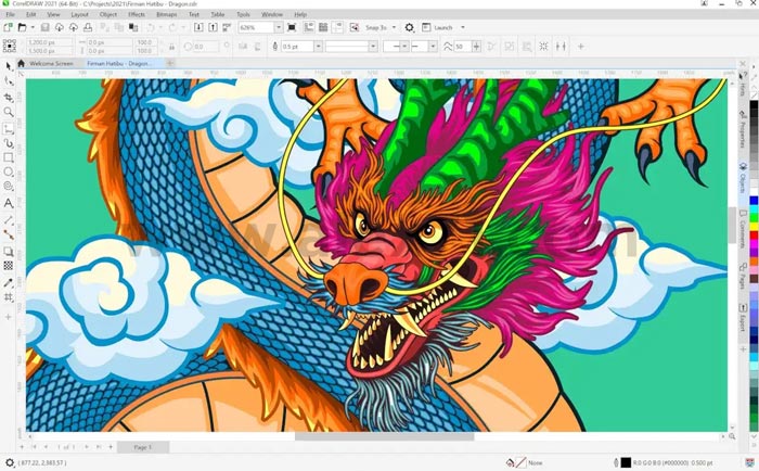 Download grátis CorelDraw 2021 Full Crack 64 bits