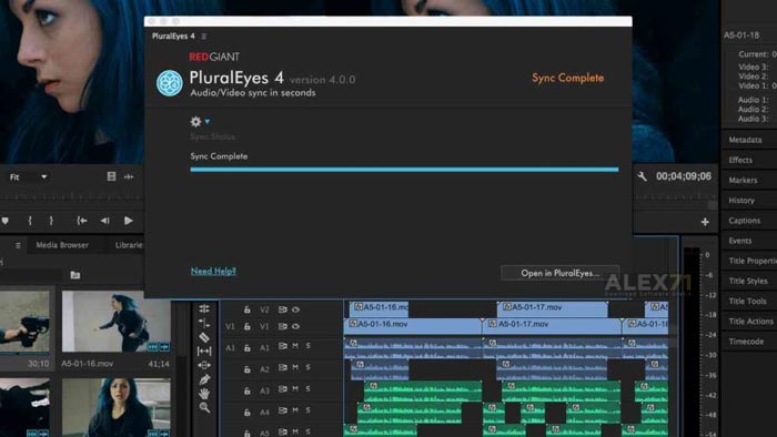 Baixe o plug-in da versão completa do Pluraleyes Premiere Pro