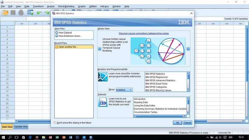 SPSS 22 Última versão completa Download grátis