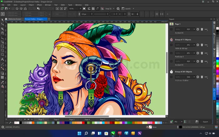 Download grátis CorelDraw 2022 Full Crack