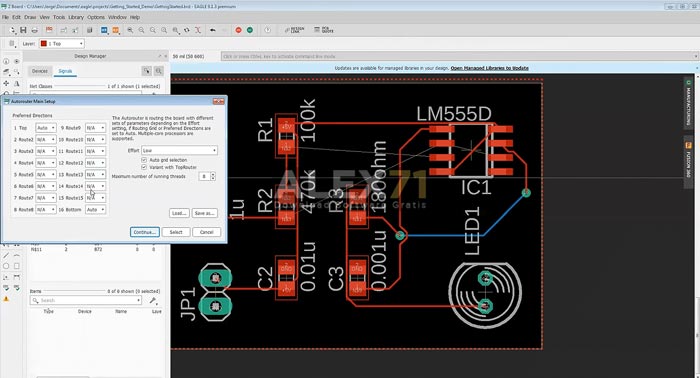 Baixe grátis a versão completa do Autodesk Eagle