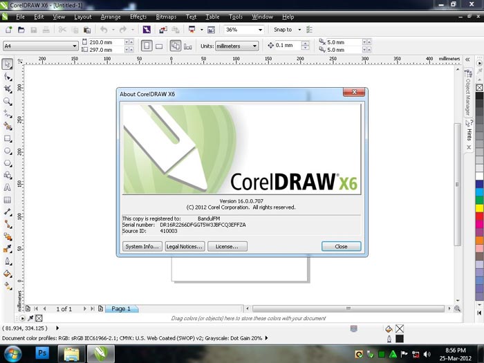 Download grátis Corel Draw X6 portátil mais recente Windows 7 64 bits