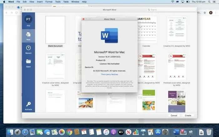 Ativador de versão completa do Ms Office 2021 Mac