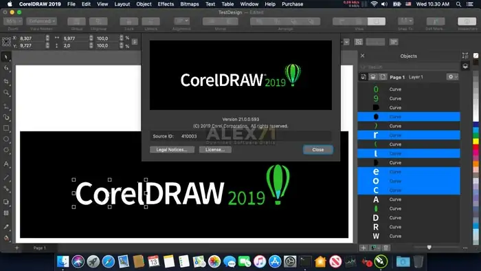 Download grátis CorelDraw 2019 Mac Full Crack