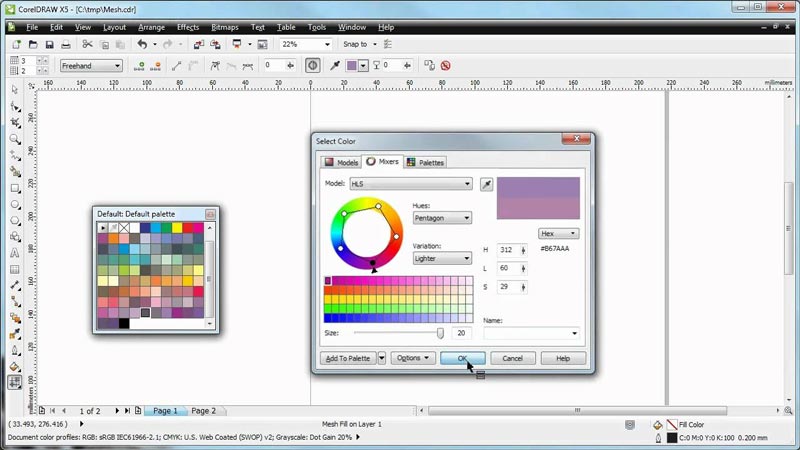 Baixe o patch completo de crack mais recente do CorelDraw X5