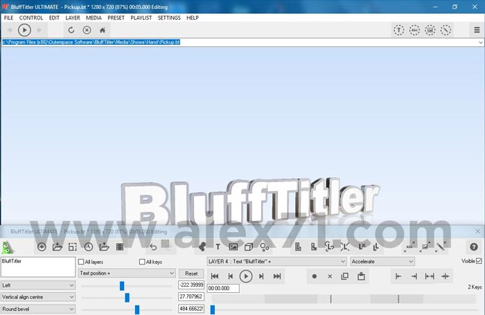 Baixe Blufftitler Ultimate versão completa 64 bits