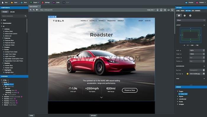 Baixe Bootstrap Studio versão completa de 64 bits