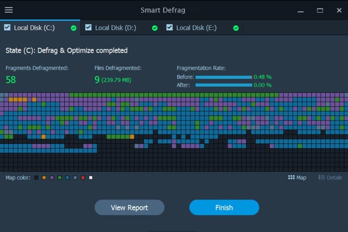 Download grátis do crack completo do IObit Smart Defrag Pro