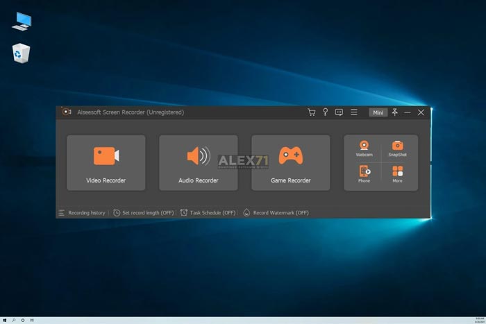 Baixe o gravador de tela Aiseesoft Full Crack para PC