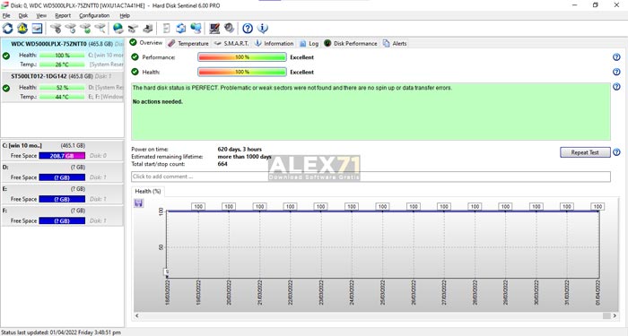 Download grátis do Hard Disk Sentinel Full Crack