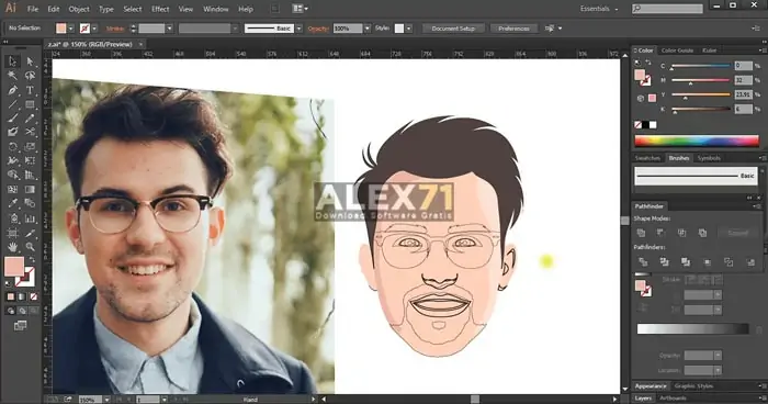 Download grátis Adobe Illustrator 2020 portátil 64 bits