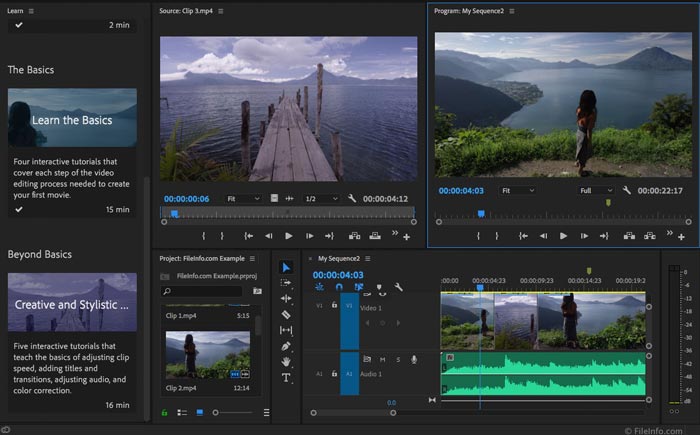 Adobe Premiere Pro 2019 PC portátil Windows