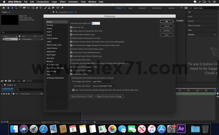 Baixe After Effects CC 2020 Mac Full Crack gratuitamente