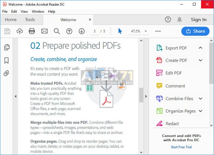 Baixe o Adobe Reader 2022 versão completa de 64 bits