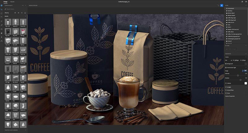 Adobe Dimension CC 2019 Download grátis do crack completo